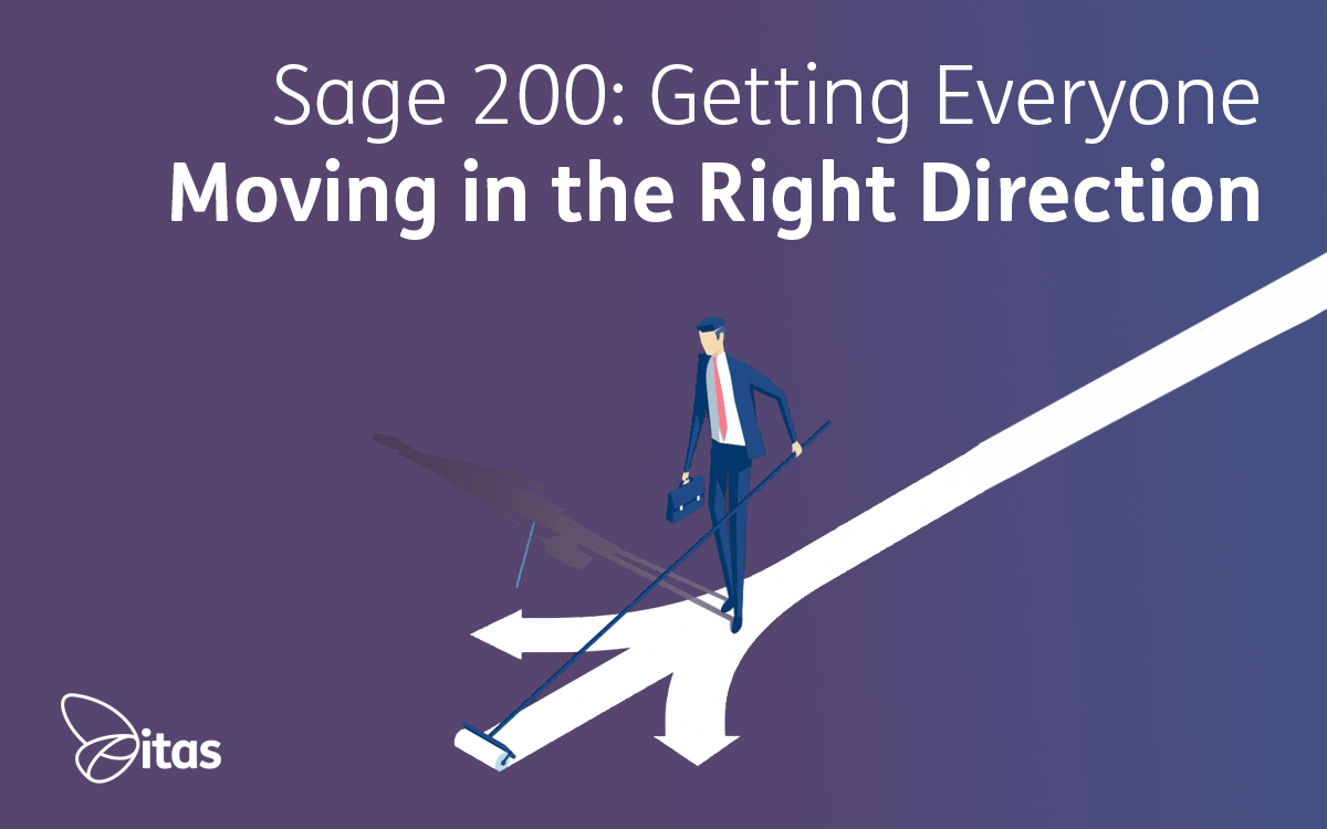 Featured image for “Sage 200: Getting Everyone Moving in the Right Direction”