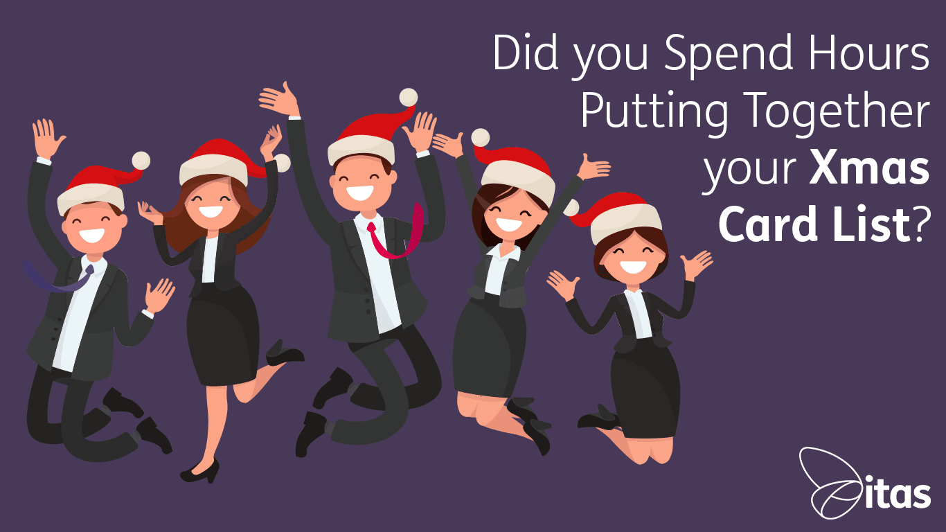 Featured image for “Did you spend hours putting together your Christmas card list?”