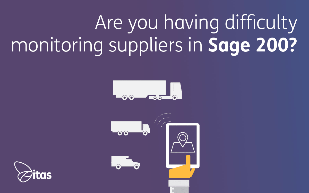 Featured image for “Using Sage 200? Having difficulty monitoring suppliers?”