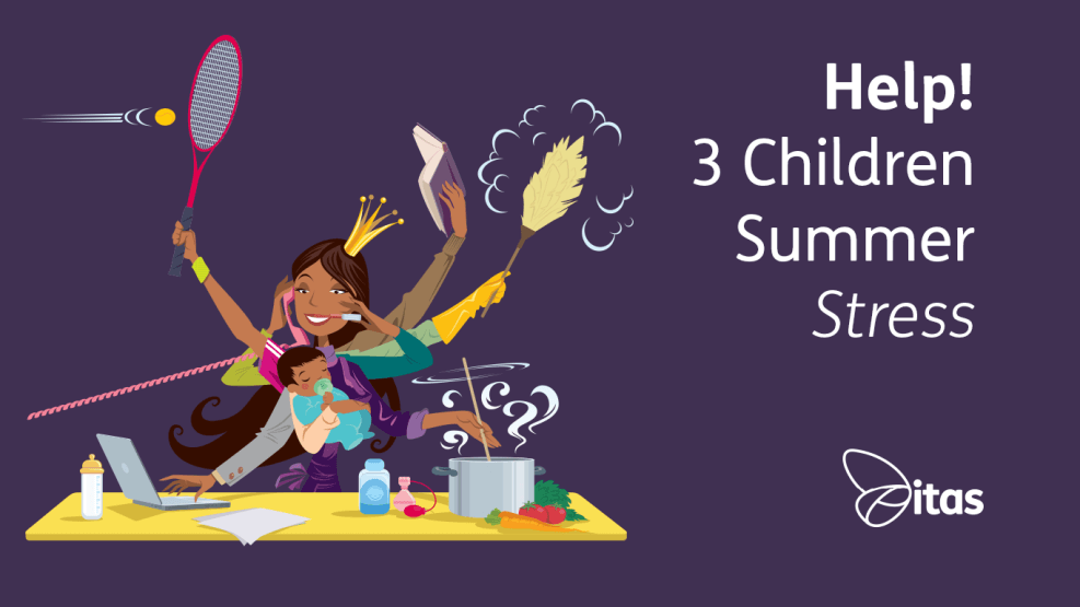 Help 3 Kids Summer Stress
