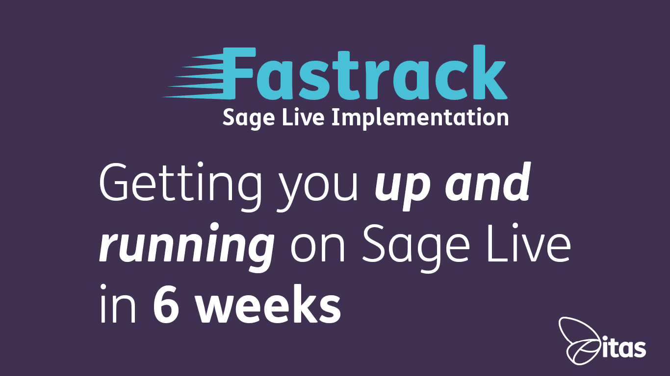 Featured image for “Fastrack – Getting you up and running on Sage Live in a 6 weeks!”