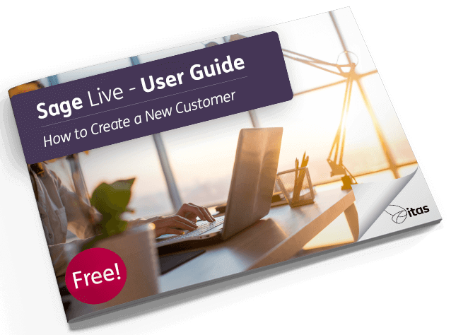 Sage Live - How to Create a new Customer