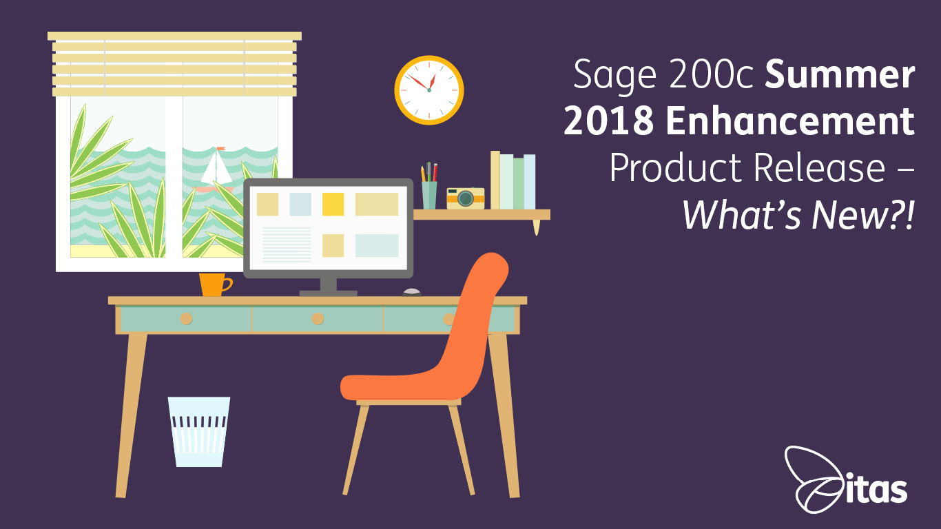 Featured image for “Sage 200c Summer 2018 Enhancement Product Release – What’s New?!”