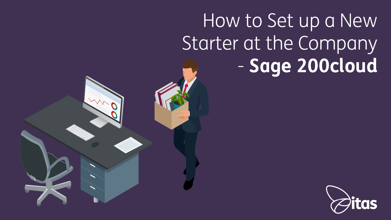 Featured image for “How to Set up a New Starter at the Company – Sage 200cloud”