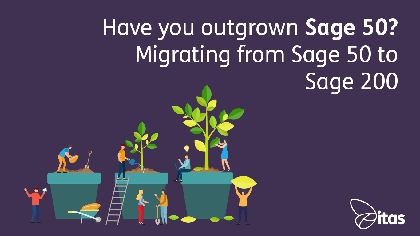 Featured image for “Have you outgrown Sage 50? Migrating from Sage 50 to Sage 200”