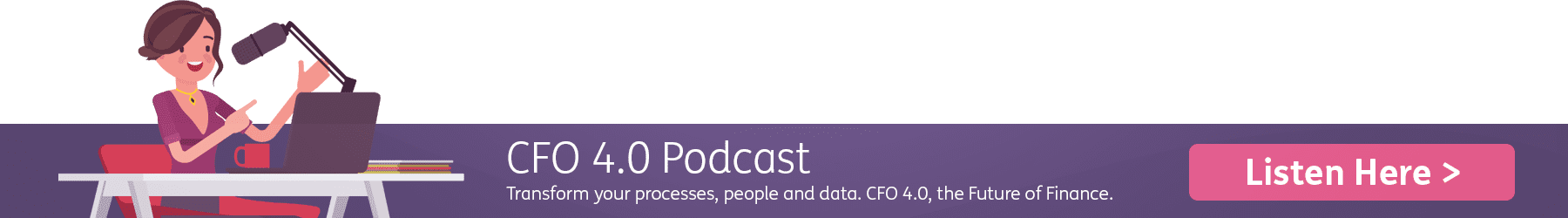 CFO 4.0 Podcast Banner