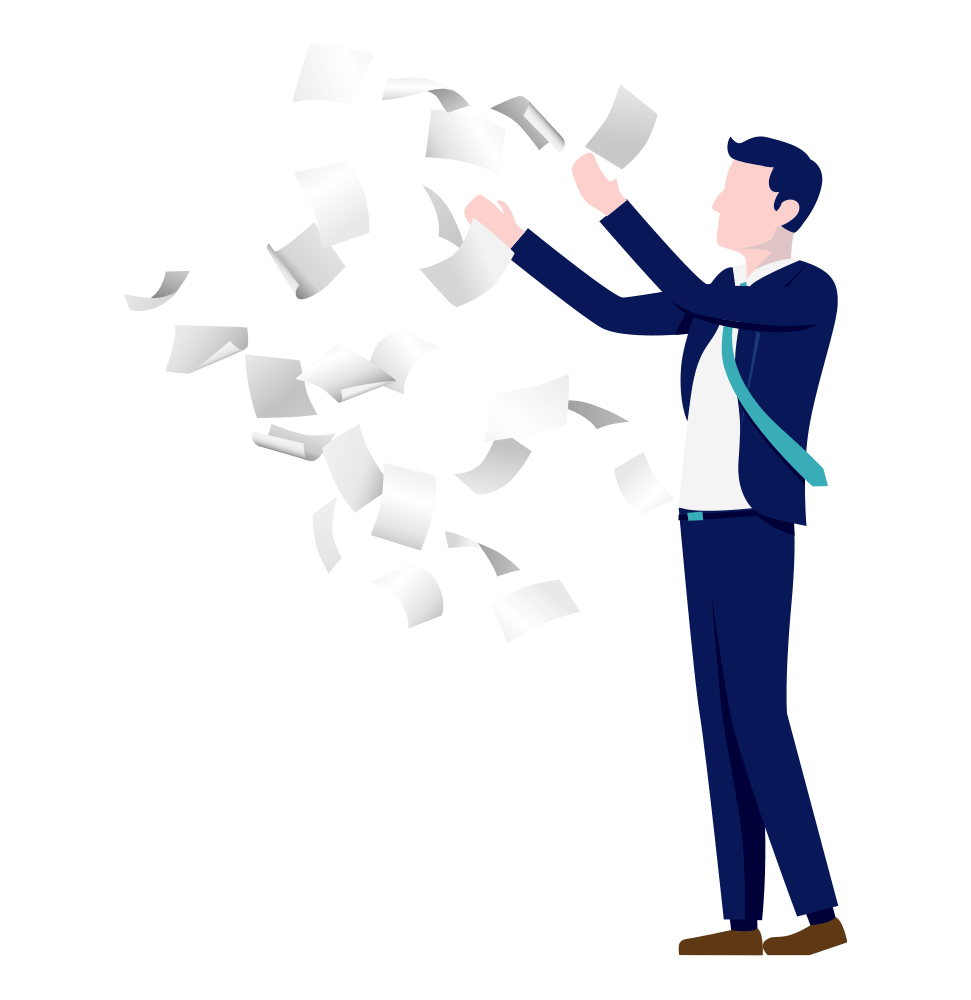 remove manual and paper-based processes