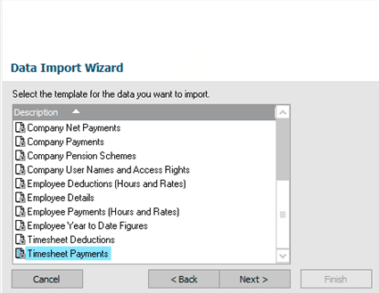 Data Import Wizard 2