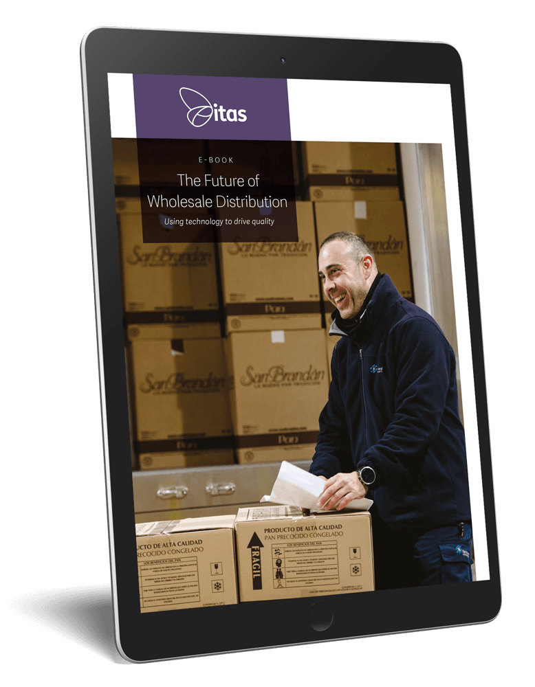 Sage 200 Mockup - Future of Wholesale, warehouse and Distribution eBook