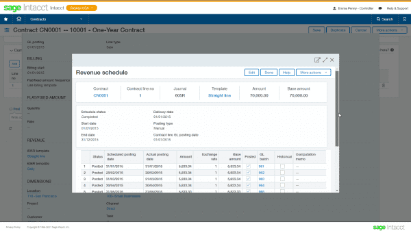 Sage Intacct - Align-Revenue-Screenshot