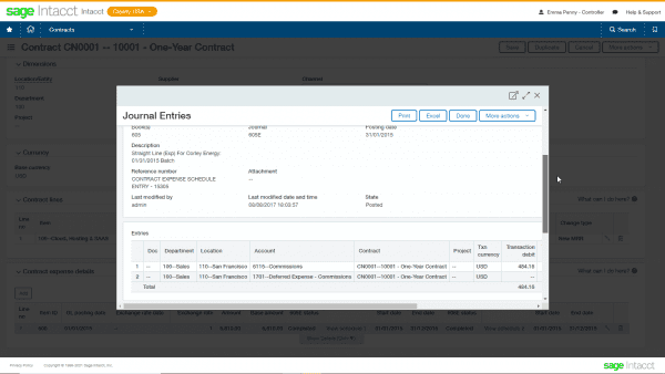 Sage Intacct - Instant-Auditability-Screenshot