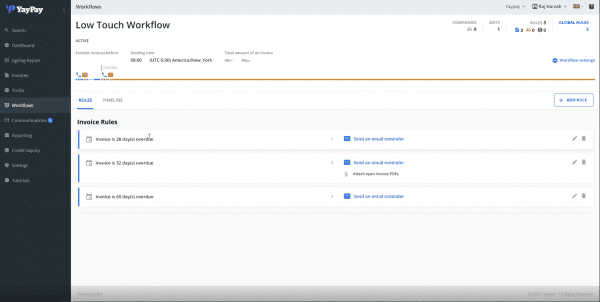 Create powerful workflows in YayPay for Sage Intacct
