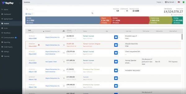 Sage Intacct invoices pulled automatically into YayPay