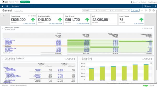 Accounting software for insurance - Sage Intacct Insurance