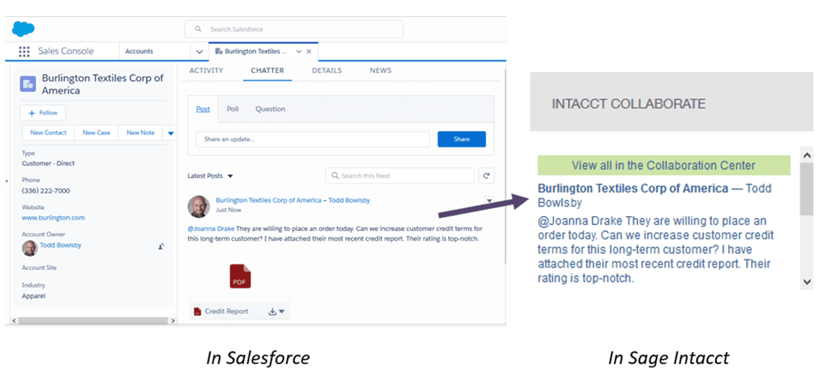 Sage Intacct collaborate